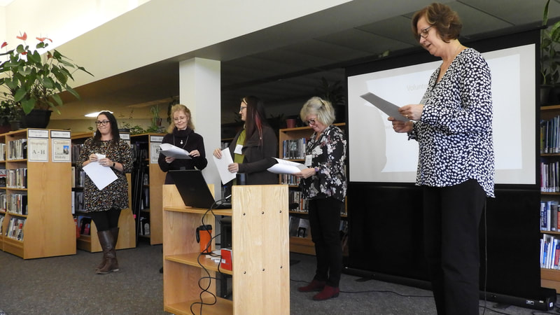 Readers Theatre 101. Setting the stage with some volunteers